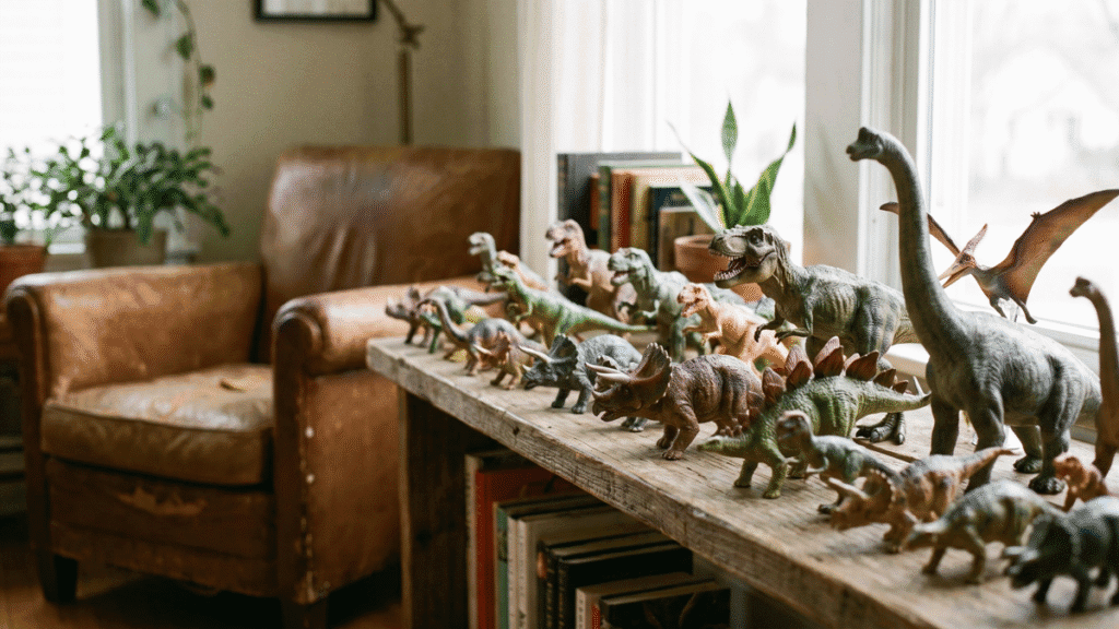 Ranger et exposer ses figurines de dinosaures : le guide