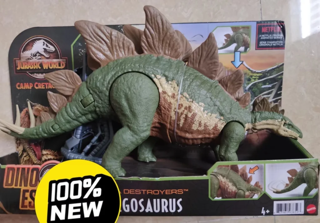 jouet dinosaure vert